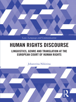cover image of Human Rights Discourse